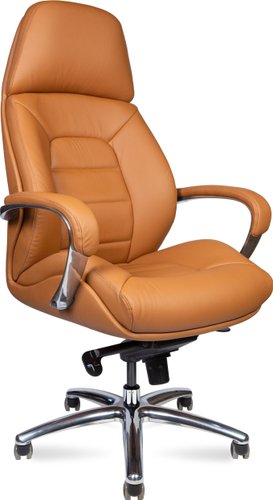 Офисное кресло Norden Porsche F181 (кожа/светло-коричневый)
