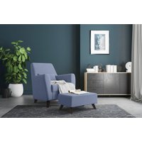 Интерьерное кресло Divan Ньюбери 174474 (Velvet Navy Blue)