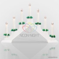 Светильник Neon-Night Новогодняя горка 7 свечек 501-081
