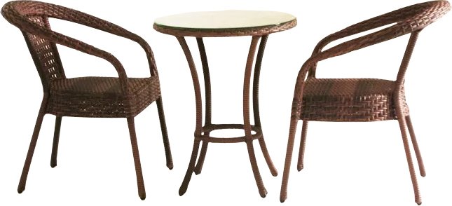 

Обеденная группа Aiko Rattan Deco 2 (шоколад)