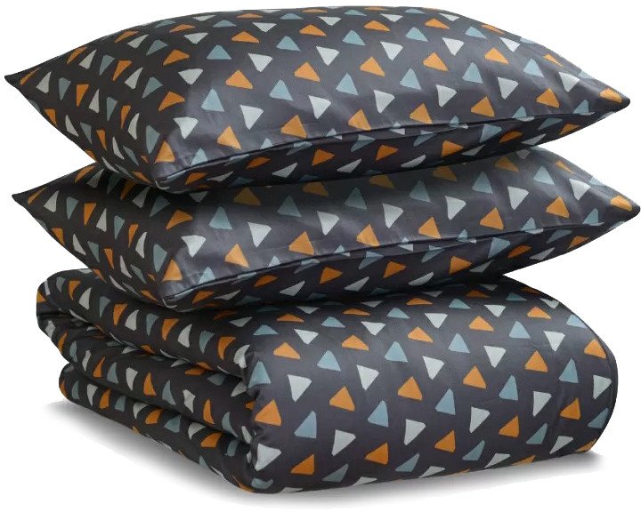 

Постельное белье Tkano Wild TK20-DC0004 (мятный/triangles)