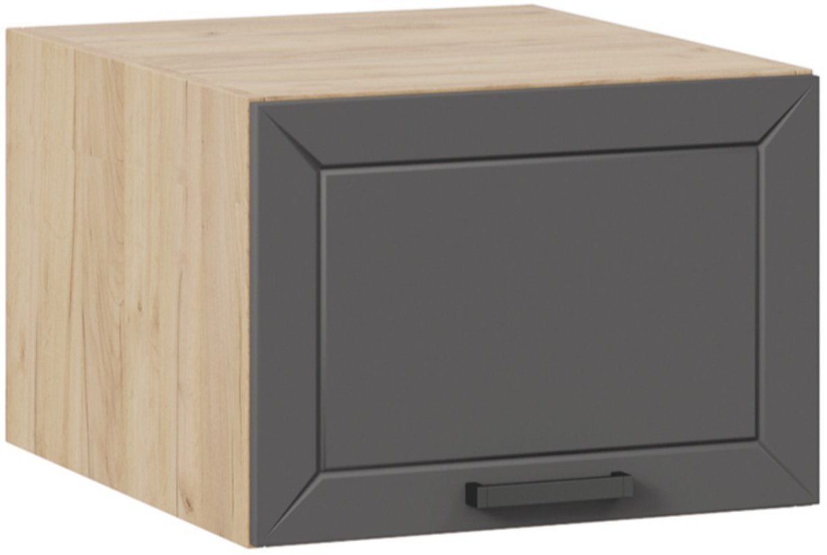 

Шкаф навесной Трия Лорас 1В5ГП (дуб крафт золотой/холст вулкан)