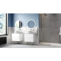  Belux Зеркало Джаз В 65 (1, белый глянцевый)