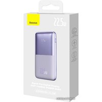 Внешний аккумулятор Baseus Bipow Pro Digital Display Fast Charge 10000mAh (фиолетовый)