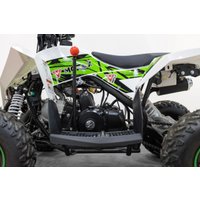 Квадроцикл Motax Gekkon 90 (черный/белый/зеленый)