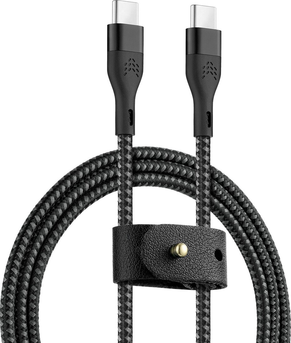 

Кабель Rocket Urban USB Type-C - USB Type-C (1 м, черный)