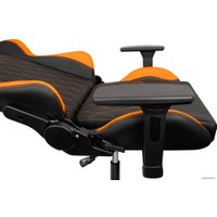 Игровое (геймерское) кресло Knight Armor (черный/оранжевый)