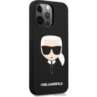 Чехол для телефона CG Mobile Lagerfeld для iPhone 13 Pro KLHMP13LSLKHBK