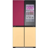 Четырёхдверный холодильник LG MoodUP GMV960NNME