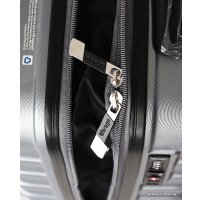 Чемодан-спиннер Verage Crust 17106-3+ 79 см (серебристый)