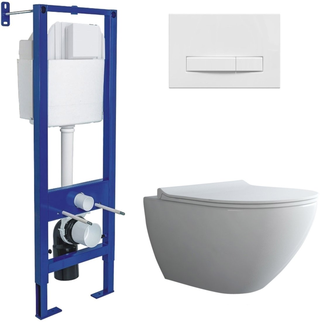 

Унитаз подвесной Berges Wasserhaus Puma 043355 (с сиденьем)