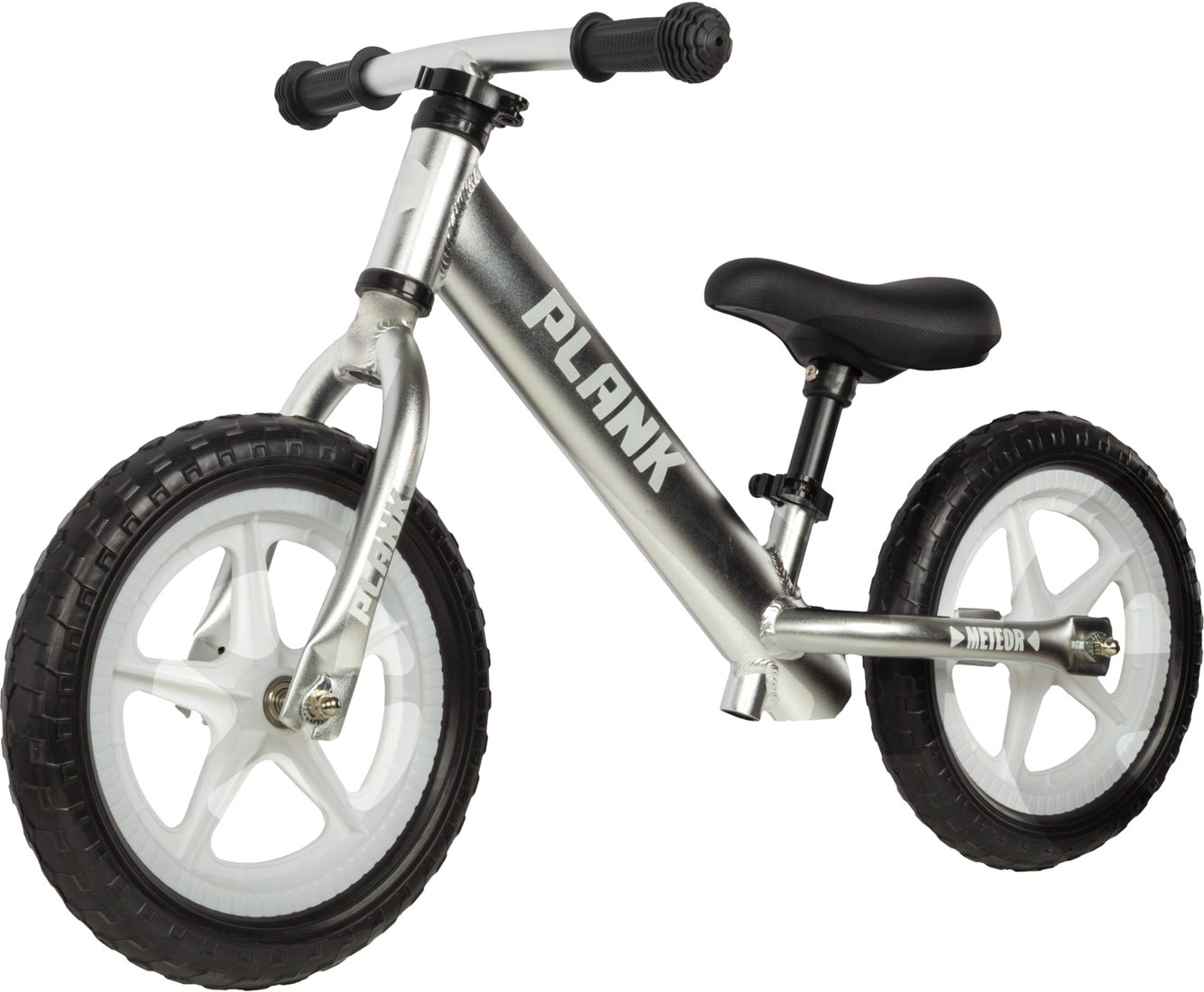 

Беговел Plank Meteor (серебристый)