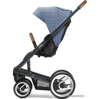 Универсальная коляска Mutsy i2 Heritage (люлька, шасси green blue, bright blue)
