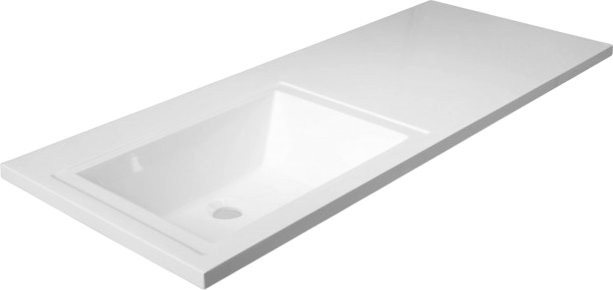 

Умывальник Symbolite Estetus Даллас 130x48.2 левый