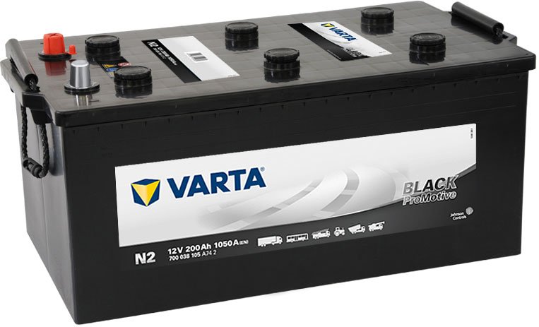 

Автомобильный аккумулятор Varta Promotive Black 700 038 105 (200 А·ч)