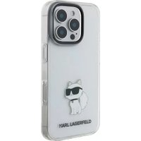 Чехол для телефона Lagerfeld PC/TPU NFT Choupette для iPhone 16 Pro Max KLHCP16XHNCHTCT