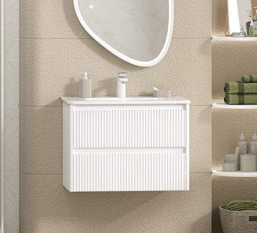 Brevita Тумба с умывальником Riva 70 RIV-07070-0102Я+B-OND070-01