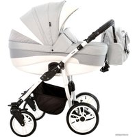 Универсальная коляска Indigo Duo (2 в 1, In 02, светло-серый)