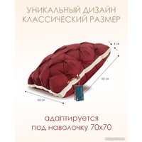 Спальная подушка Espera Home DeLux wine 3D ЕС-5995 65x65