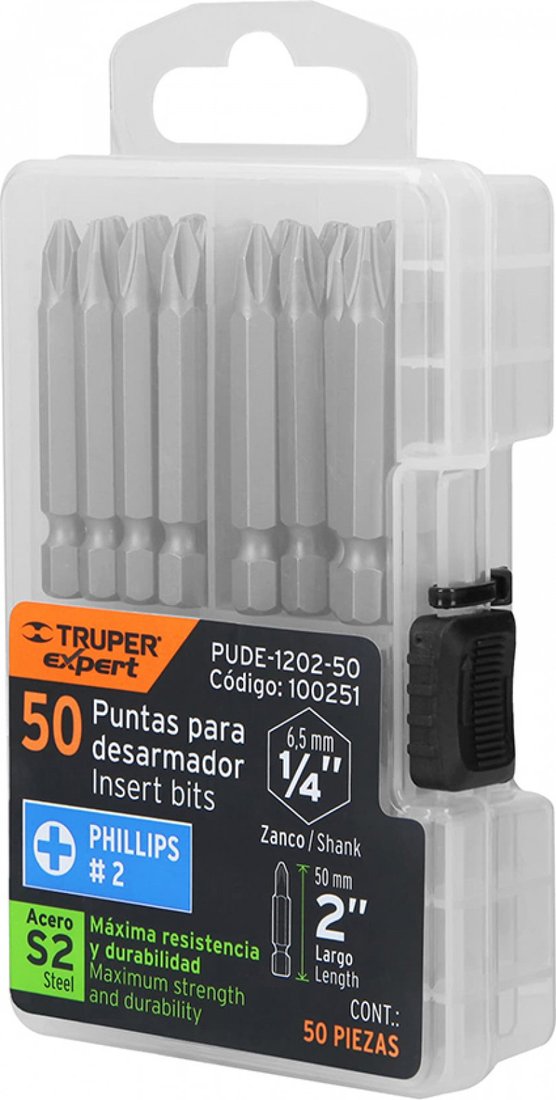 

Набор бит Truper PUDE-1202-50 100251