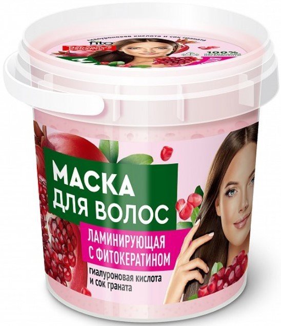

Маска Фитокосметик Organic С фитокератином Ламинирующая 155 мл