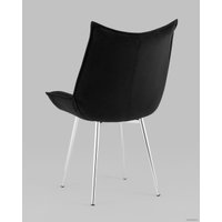 Стул Stool Group Осло fb-oslo-neo-28-chrome (велюр черный/хром)