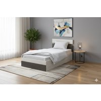 Кровать PROxSON Milton с ПМ 90x200 (дуб шамони светлый 124/дуб кантербери)