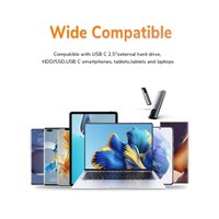 Кабель Cabletime CarPlay USB Type-A - USB Type-C (1 м, черный)