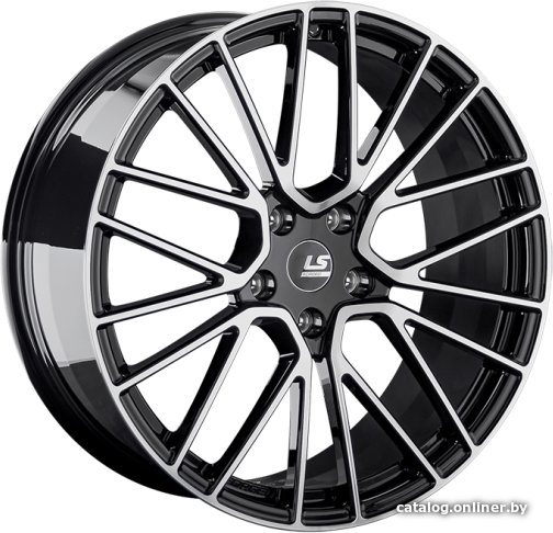 Литые диски LS FG17 22x10 5x130мм DIA 71.6мм ET 48мм BKF