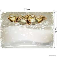 Коврик для ванной JoyArty Рождественские колокольчики bath_21440