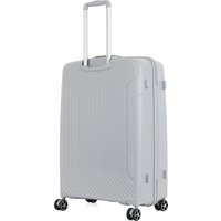 Чемодан-спиннер 4 ROADS 8001-L 75 см (светло-серый)