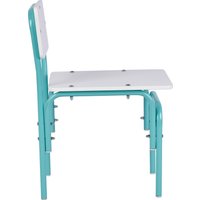 Детский стол Фея Мой малыш 0002743.31 (белый/лазурный)