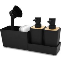 Дозатор для моющего средства HOMY Harmony Set HS01 (черный)