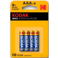Батарейка Kodak МАХ LR03-4BL K3A-4 30952812-RU1