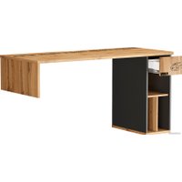 Стол Involux Приставка Ласкар 169S005 правый (дуб натюрель/графит) в Бресте