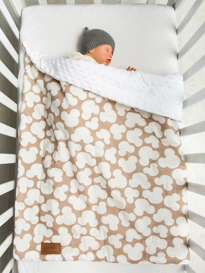 

Плед Amarobaby Растем вместе. Мышонок 85x95 (коричневый)
