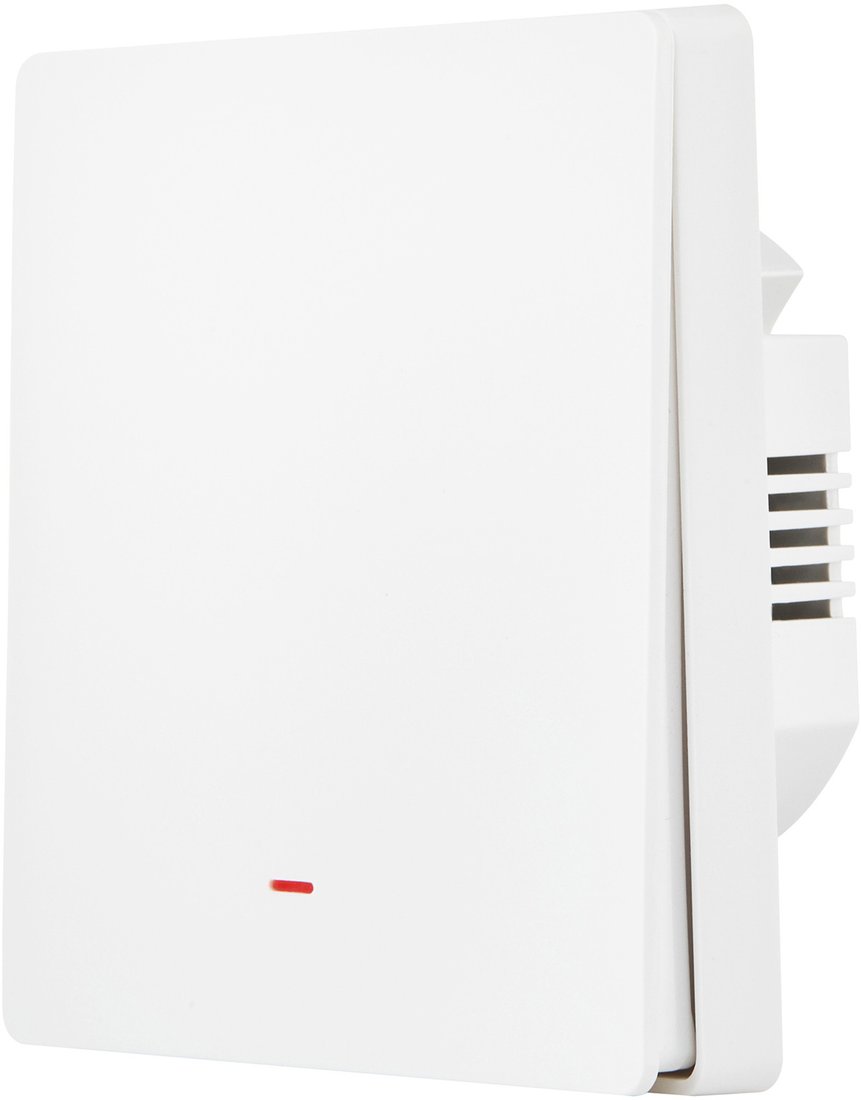 Умный выключатель Hommyn zigbee 1 клавиша SWZBNN01W (без нейтрали)