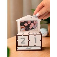 Настенный/настольный календарь Woody С фоторамкой 08101