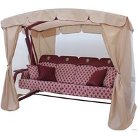 Садовые качели Arno-Werk Монарх 2017-КД-51 (бордовый)