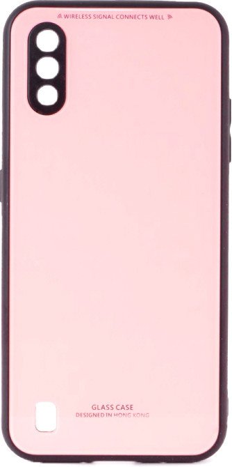 

Чехол для телефона Case Glassy для Galaxy M01 (розовый)
