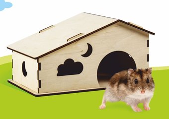 Клетка Woody Домик для хомячка тип 2 06077