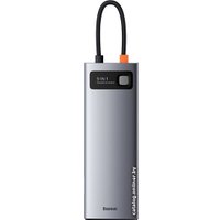 Док-станция Baseus Metal Gleam Series 9-in-1 Multifunctional Type-C CAHUB-CU0G