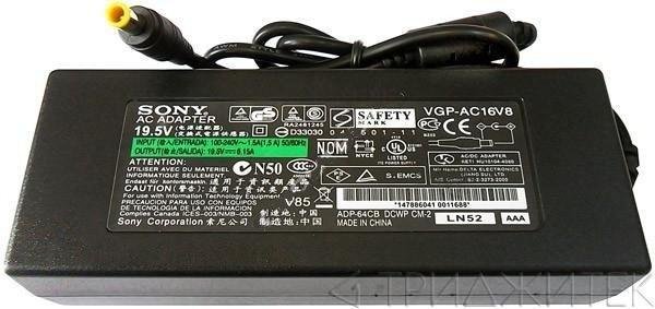 

Сетевое зарядное Sony PCGA-AC19V5