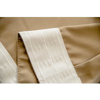 Комплект штор Decoretto Нубук песок пустыни НПП-K6 1.25x2.5 м (песочный, 2 шт)