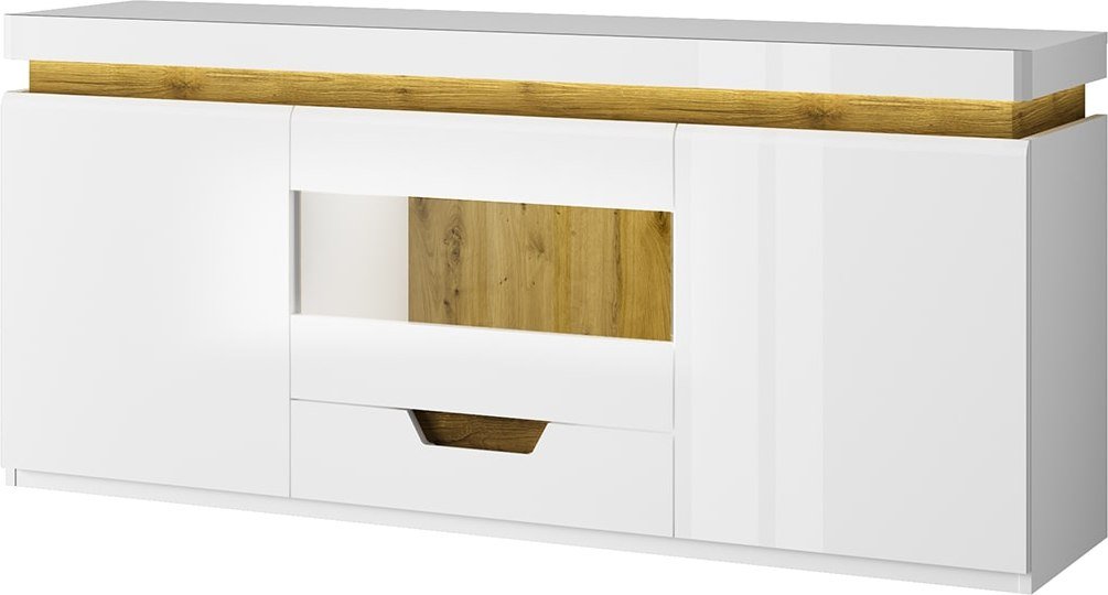 

Тумба Anrex Torino RTV 1V2D1S (белый/дуб наварра)