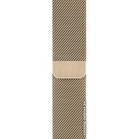 Умные часы Apple Watch Series 6 LTE 40 мм (сталь золотистый/миланский золотой)