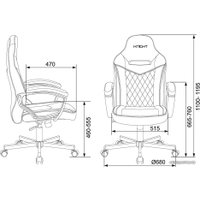 Игровое (геймерское) кресло Zombie Viking 6 Knight (коричневый/бежевый) в Бресте