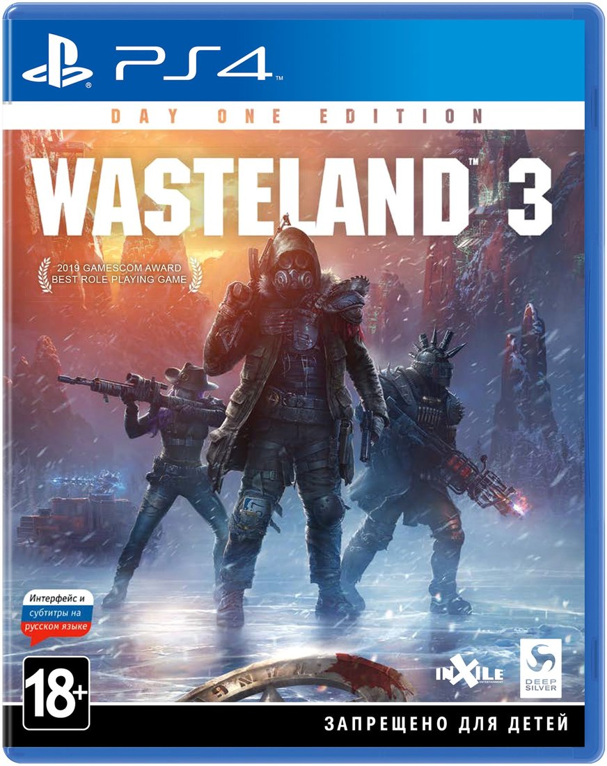 

Wasteland 3. Издание первого дня для PlayStation 4