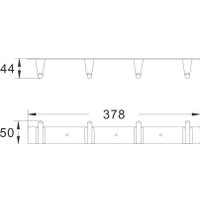 Планка с крючками Shevanik SG5741H