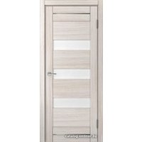 Межкомнатная дверь MDF-Techno Dominika 104 60x200 (лиственница белая, лакобель коричневый)